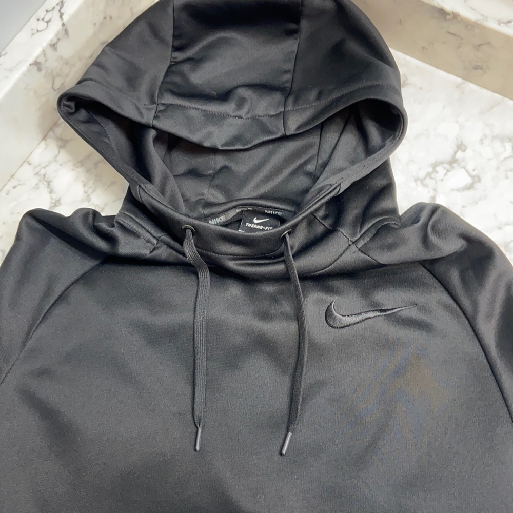 Nike Hoodie Therma-Fit Sweatshirt- Black